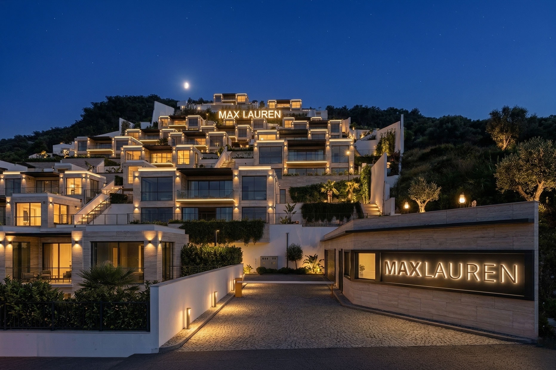 Max Lauren Yalıkavak luxury villas overlooking the Aegean Sea