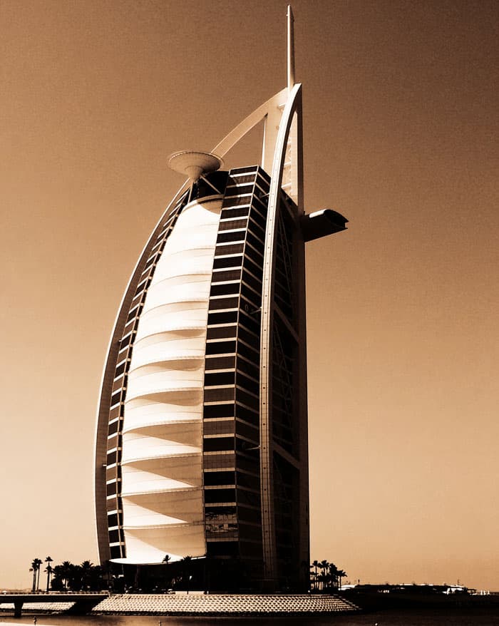 TV broadcasts - Dubai landmark