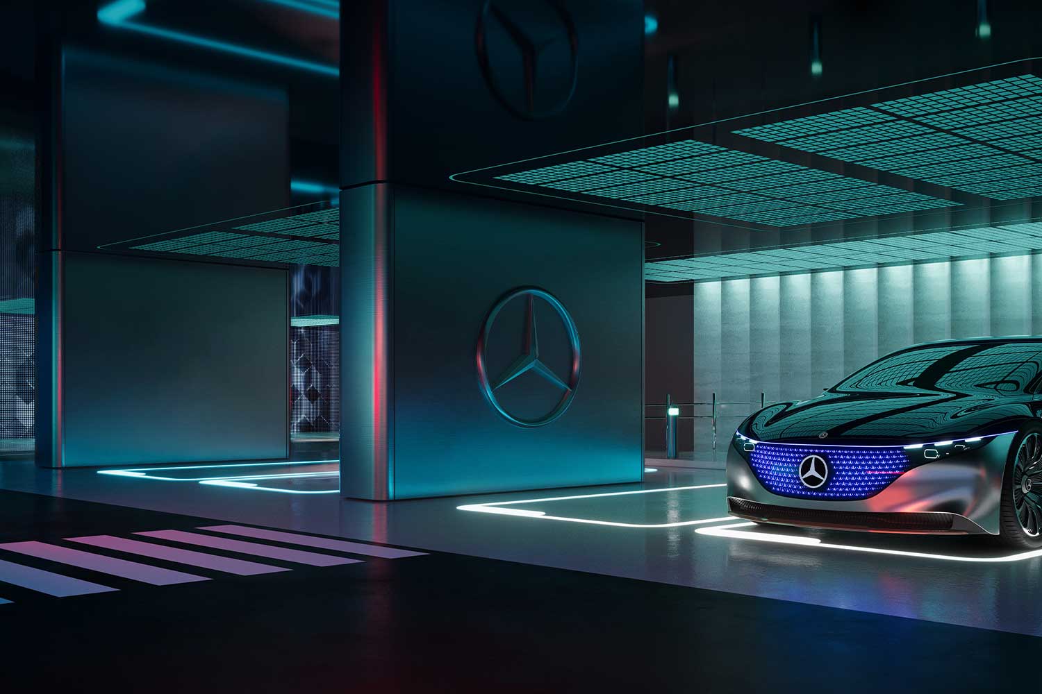 Mercedes Benz Places by Binghatti City Interior
