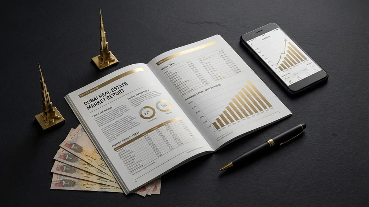 Dubai skyline showing premium real estate and investment properties in 2025