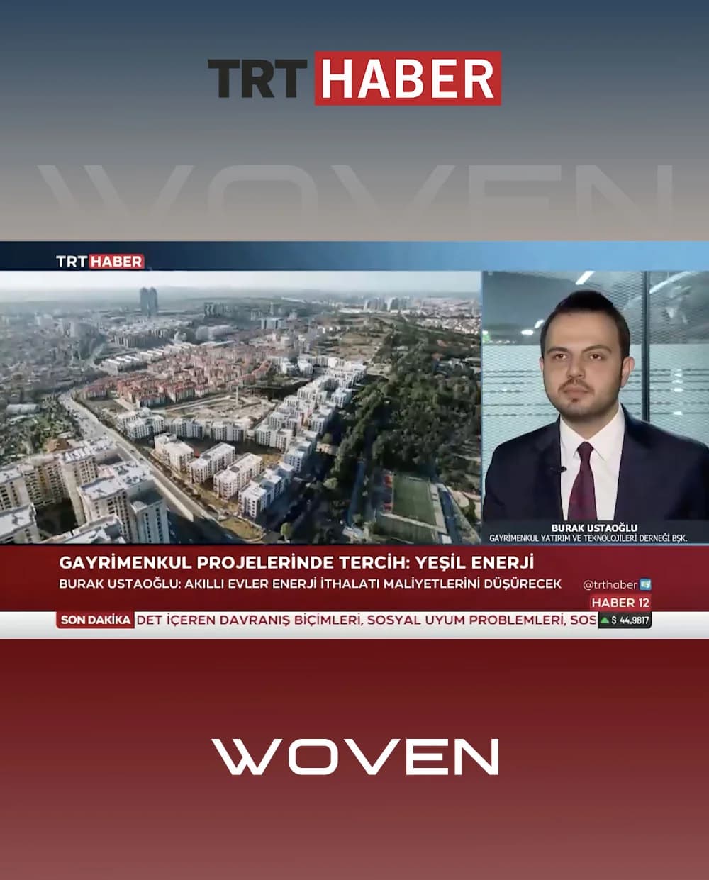 TRT Haber: Personalized Living Spaces via Renewable Energy and AI